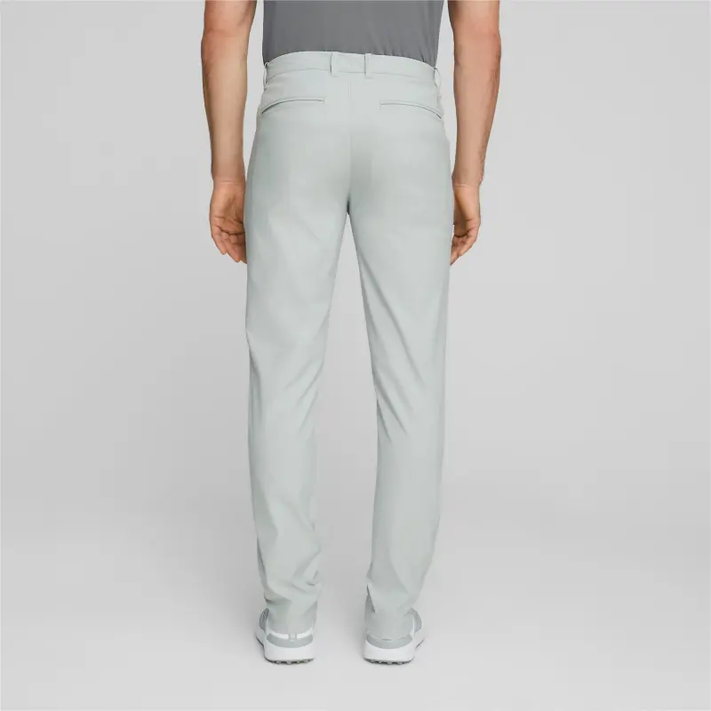PUMA Golf Dealer Tailored Casual Pants Men Light Gray-3
