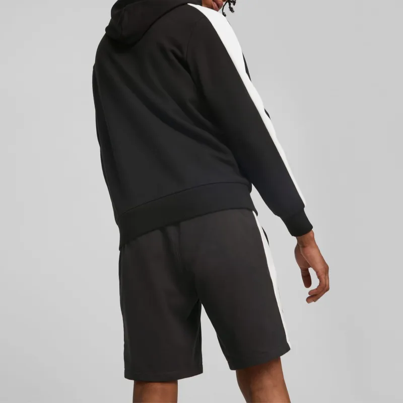 PUMA T7 Sweatshirts Men Black White-3