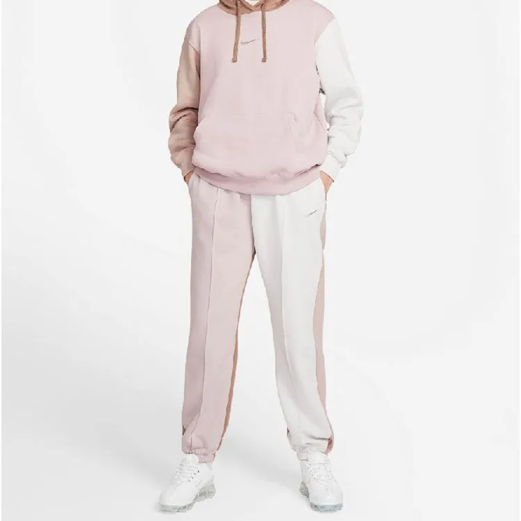 Nike Knitted Sweatpants Women's Light Pink Cameo Brown-2