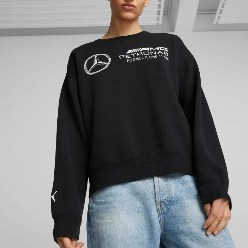 PUMA Mercedes AMG-Petronas F1® Statement Men's Knitted Motorsport Sweater-3