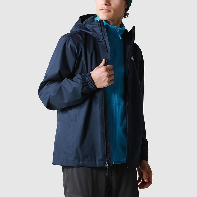 THE NORTH FACE Outdoor Hiking Waterproof And Windproof Windbreaker Jacket Men's Marine Blue-2