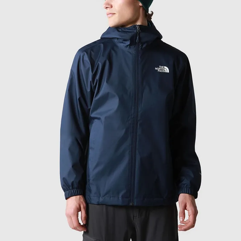 THE NORTH FACE Outdoor Hiking Waterproof And Windproof Windbreaker Jacket Men's Marine Blue-3