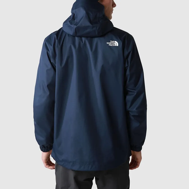 THE NORTH FACE Outdoor Hiking Waterproof And Windproof Windbreaker Jacket Men's Marine Blue-4