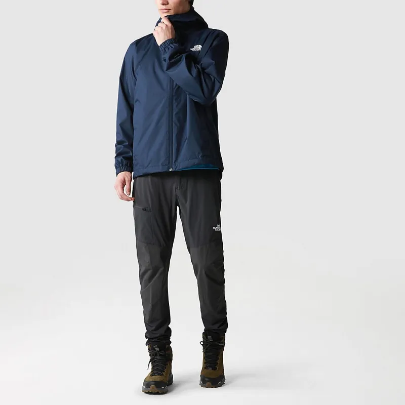 THE NORTH FACE Outdoor Hiking Waterproof And Windproof Windbreaker Jacket Men's Marine Blue-6