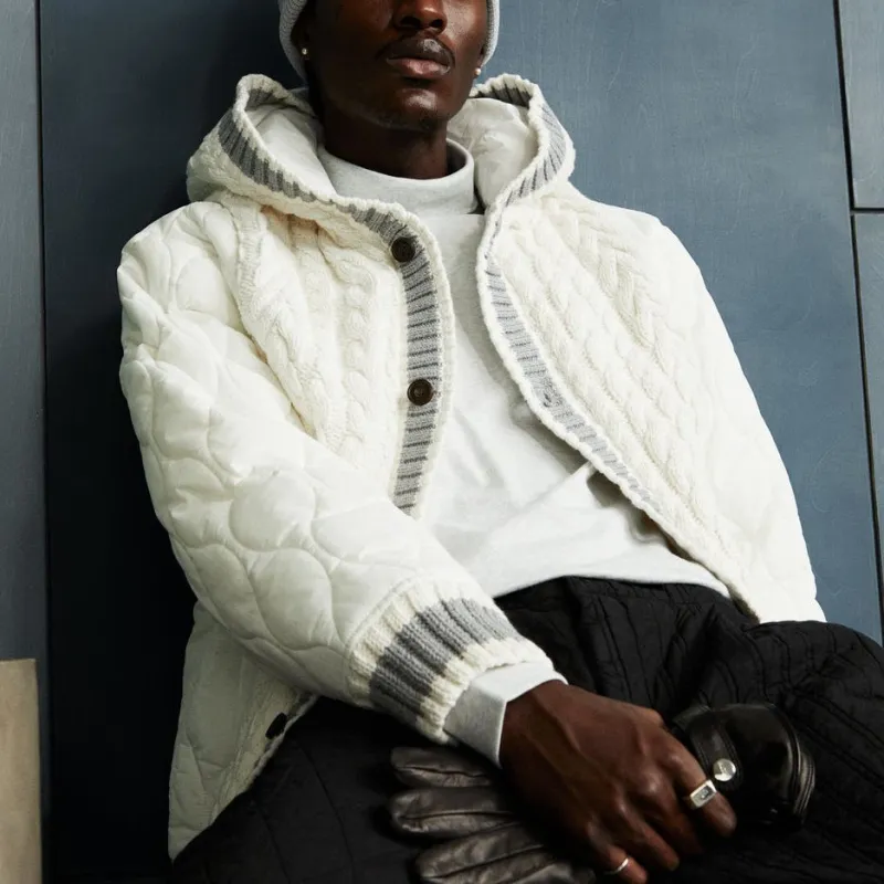 KITH Hewitt Combo Knit Jacket-3