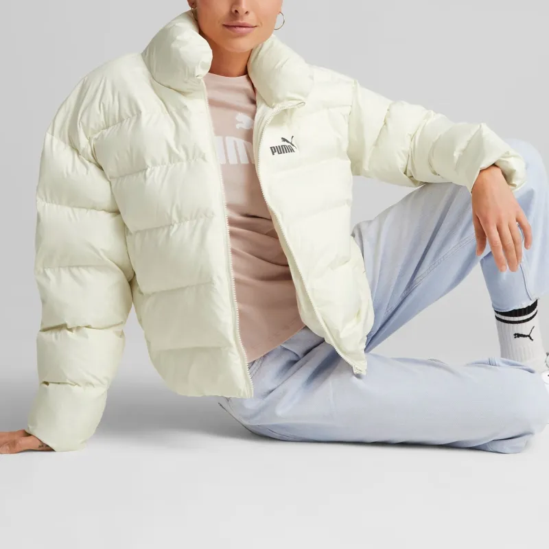 PUMA ESS+ Essentials+ Puffer Jacket Women's Jacket Women's White-3
