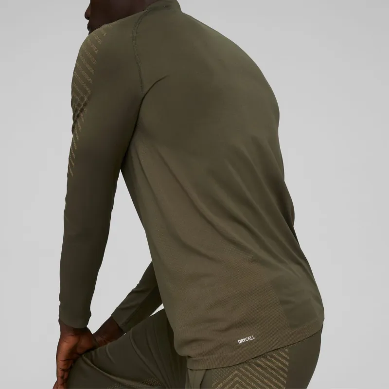 PUMA Workout Clothing Men's Olive Green-3