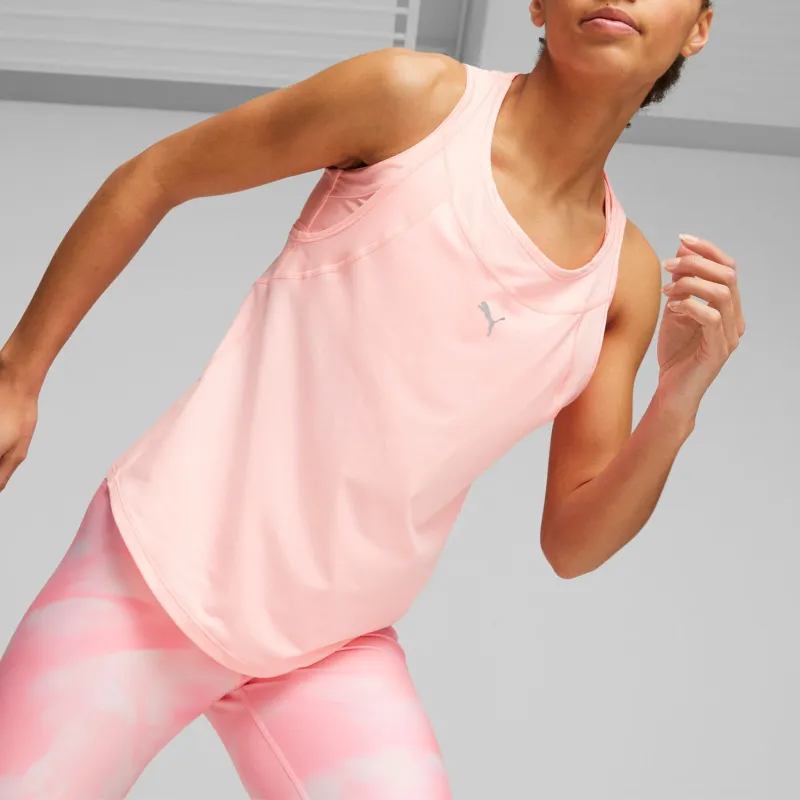 PUMA RUN CLOUDSPUN TANK Women's Tank Tops Women's Pink-2