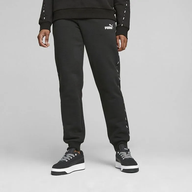 PUMA Knitted Sports Pants Women's Black-1