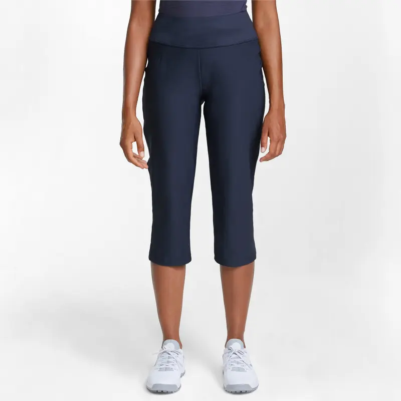 PUMA PWRSHAPE Women's Golf Capri Pants Casual Pants Women's Blue-3