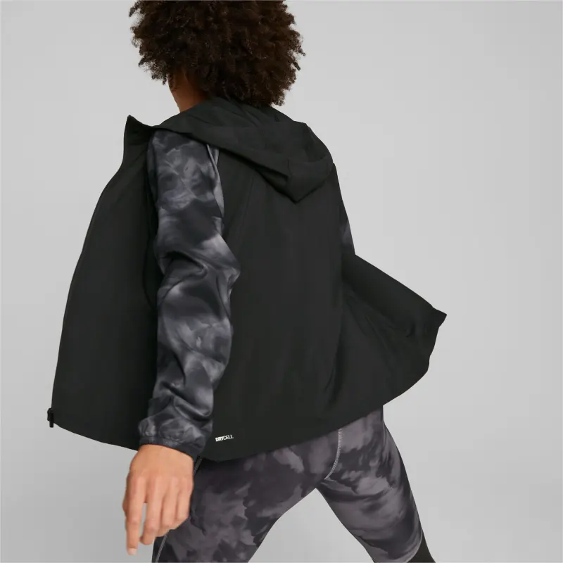 PUMA Favourite Velocity Printed Woven Running Jacket Women's Jacket Women's Black-3