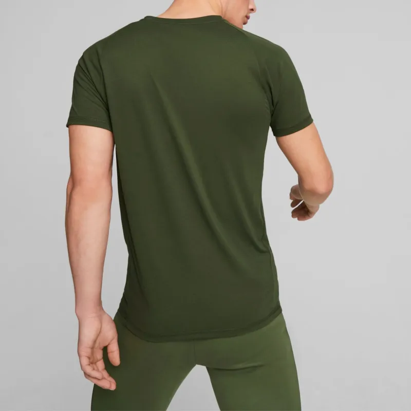 PUMA EVOSTRIPE Men's Tee T Shirt Men's Green-4