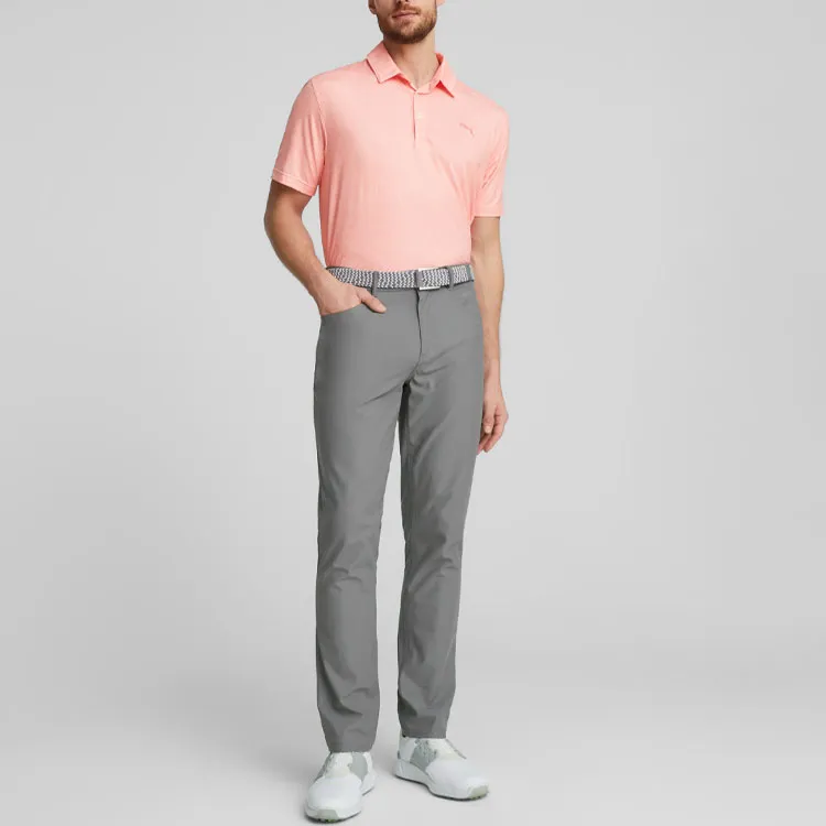 PUMA Cloudspun Primary Cloudspun Primary Golf Polo Shirt Men Polo Shirt Men's Pink-2