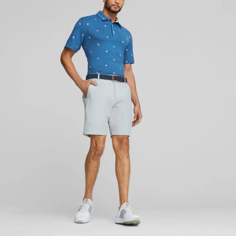 PUMA CLOUDSPUN Arnold Palmer CLOUDSPUN Citrus Golf Polo Shirt Men Polo Shirt Men's Blue-4