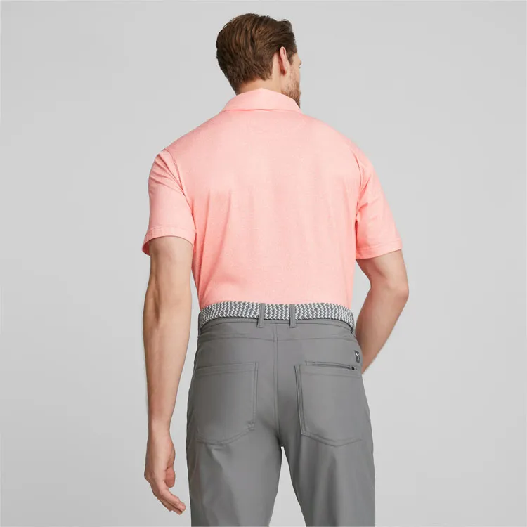 PUMA Cloudspun Primary Cloudspun Primary Golf Polo Shirt Men Polo Shirt Men's Pink-4