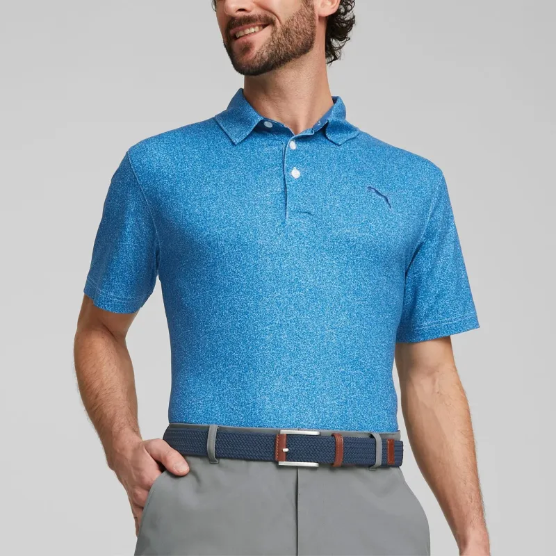 PUMA PUMA Golf Cloudspun Primary Golf Polo Shirt Men Polo Shirt Men's Blue-3