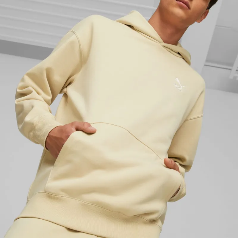 PUMA Classics Relaxed Hoodie Men Sweatshirt Men's Yellow-2