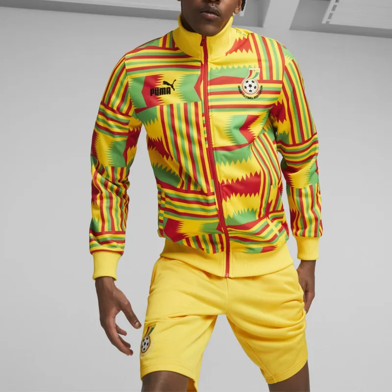PUMA Ghana FtblCulture Ghana FtblCulture Track Jacket Men Jacket Men's Multicolor-2