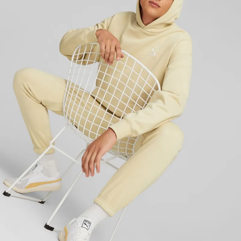 PUMA Classics Relaxed Hoodie Men Sweatshirt Men's Yellow-4