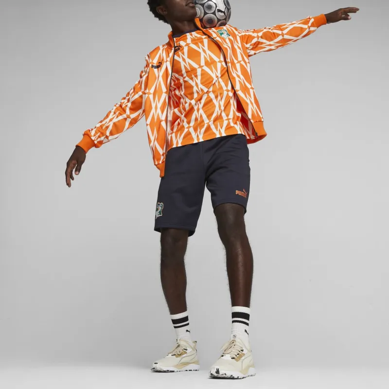 PUMA Ivory Coast FtblCulture Track Jacket Men Jacket Men's Orange-2