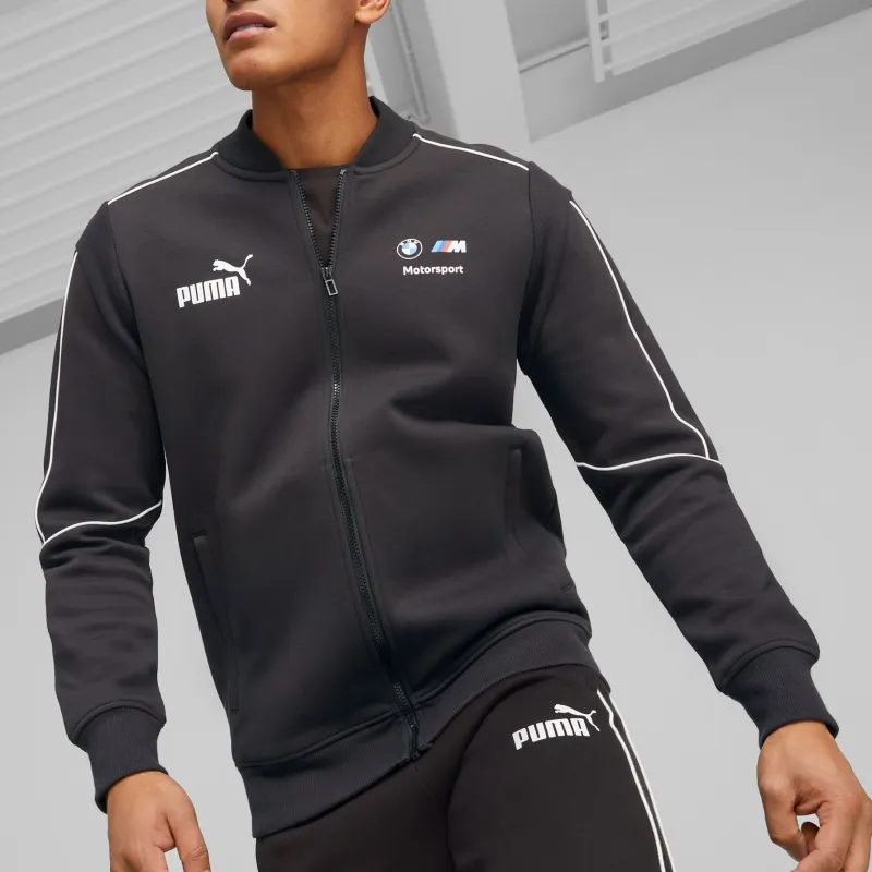 PUMA x BMW Collaboration Motorsport MT7 Men's Track Jacket Jacket Men's Black-3