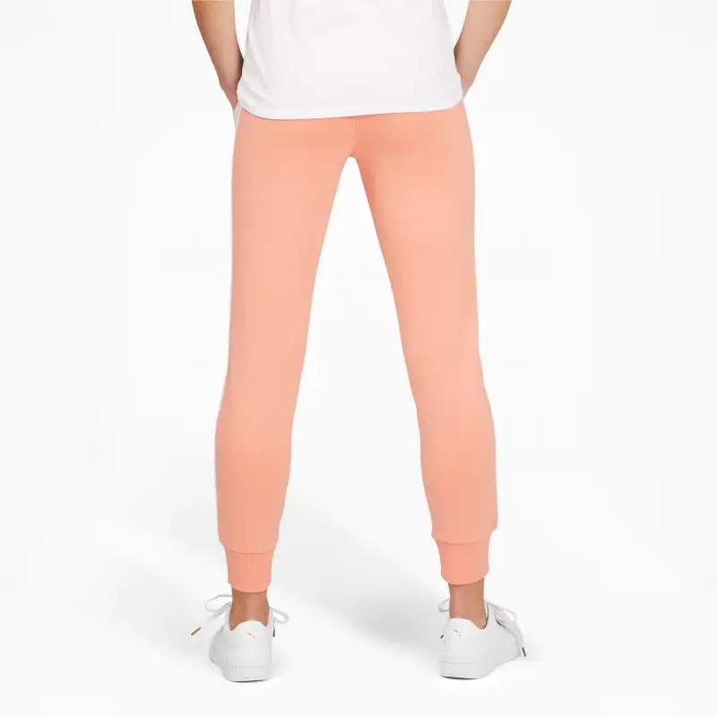 PUMA Iconic T7 Women's Track Pants Knitted Sports Pants Women's Peach Pink-4