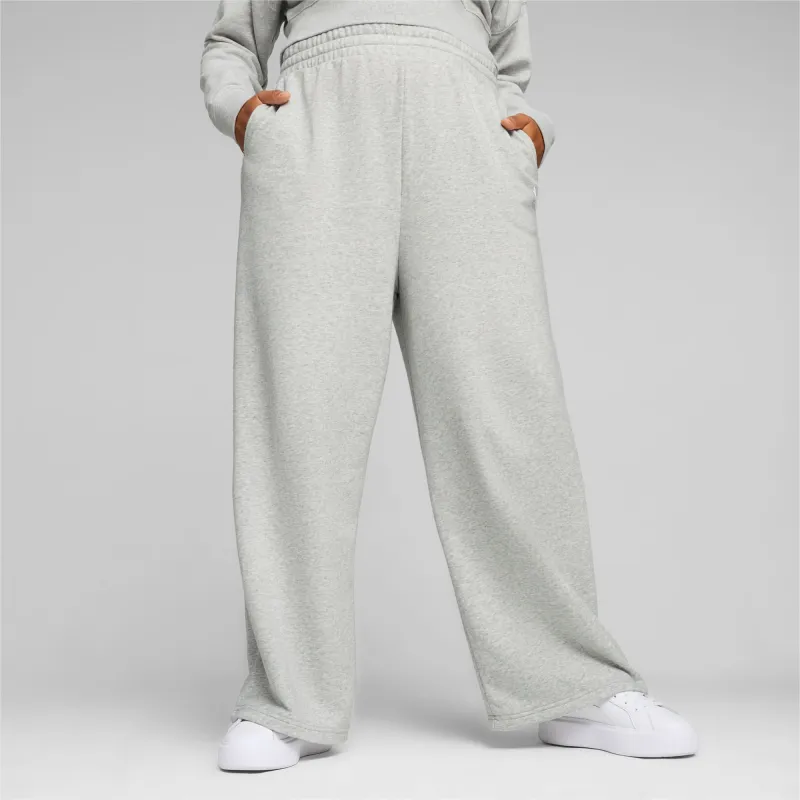 PUMA CLASSICS CLASSICS Women's Relaxed Sweatpants Casual Pants Women's Gray-2