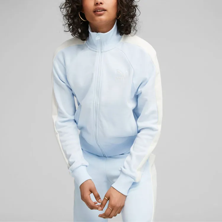 PUMA Iconic T7 Women's Track Jacket Jacket Women's Ice Blue-4