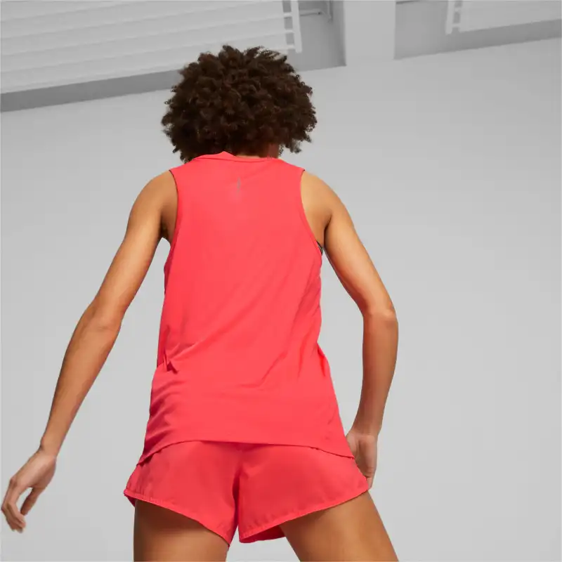 PUMA T7 Run Favourite Women's Running Tank Top Tank Tops Women's Orange Red-3