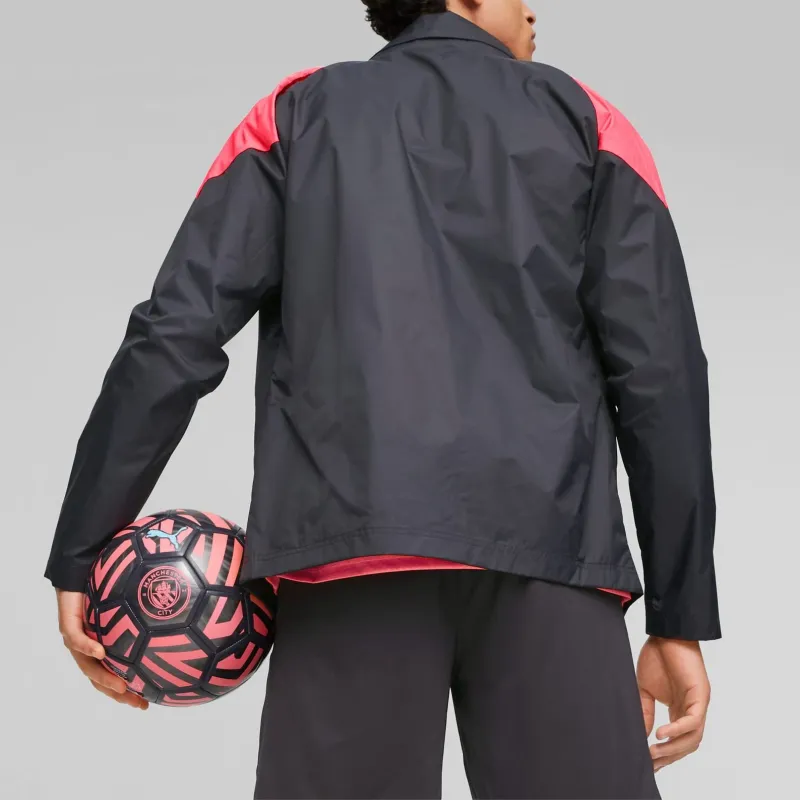 PUMA Manchester City Men's Training All-Weather Jacket Jacket Men's Black-4