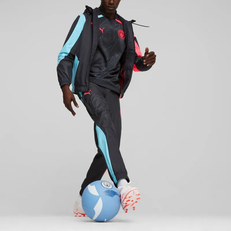 PUMA Anthem Manchester City Men's Prematch Anthem Jacket Men's Black-3