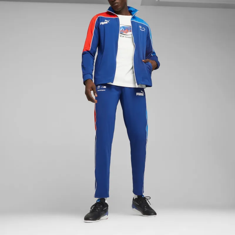 PUMA x BMW BMW Collaboration Motorsport Men's MT7 Slim Track Jacket Jacket Men's Blue-3