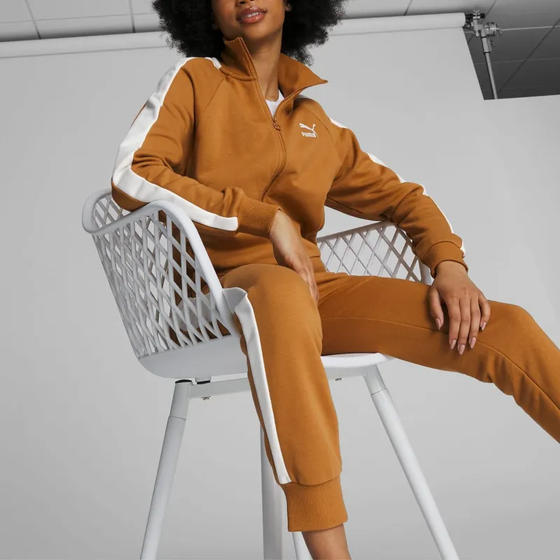 PUMA Iconic T7 Women's Track Jacket Jacket Women's Brown-4