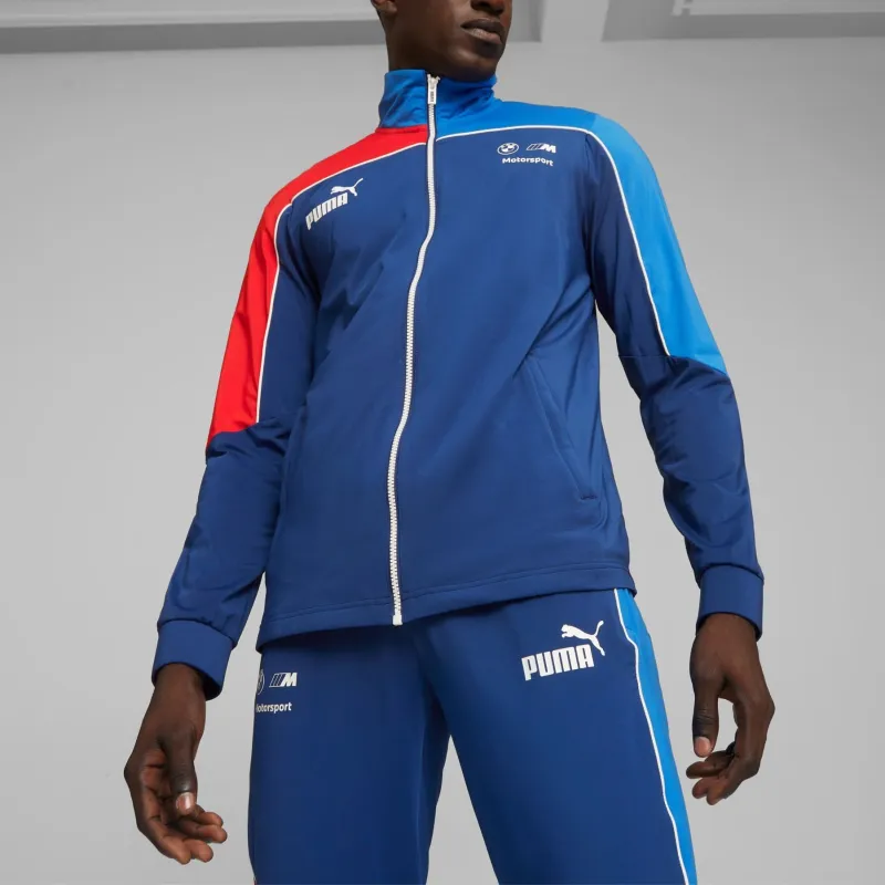 PUMA x BMW BMW Collaboration Motorsport Men's MT7 Slim Track Jacket Jacket Men's Blue-2