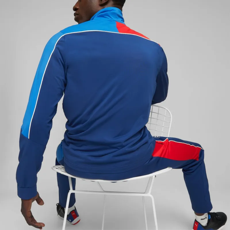 PUMA x BMW BMW Collaboration Motorsport Men's MT7 Slim Track Jacket Jacket Men's Blue-4