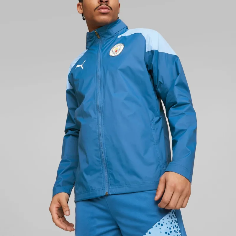 PUMA Manchester City Men's Training All-Weather Jacket Jacket Men's Blue-3