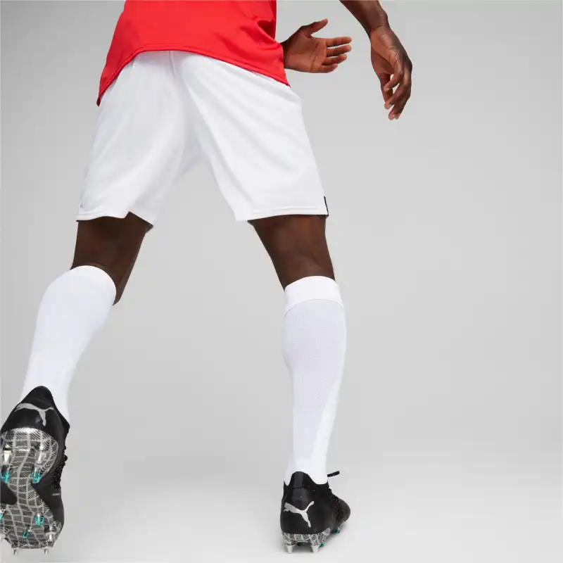 PUMA PumaxHelly Hansen Austria Home 22/23 Replica Shorts Men Soccer Bottoms Men's White-3