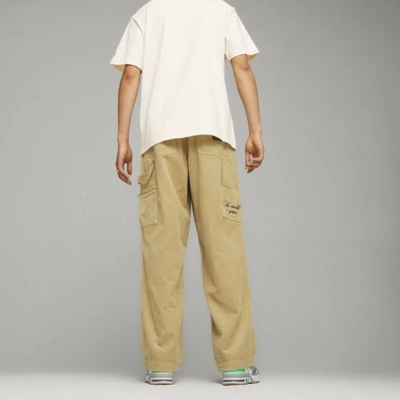 PUMA X Rhuigi Casual Pants Men Camel-2