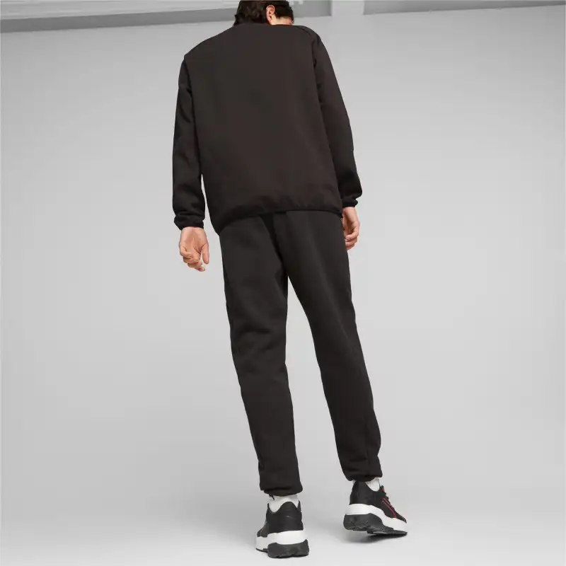 PUMA PUMATECH TECH Men's Sweatpants Knitted Sports Pants Men's Black-3