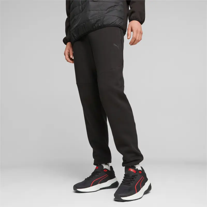 PUMA PUMATECH TECH Men's Sweatpants Knitted Sports Pants Men's Black-2