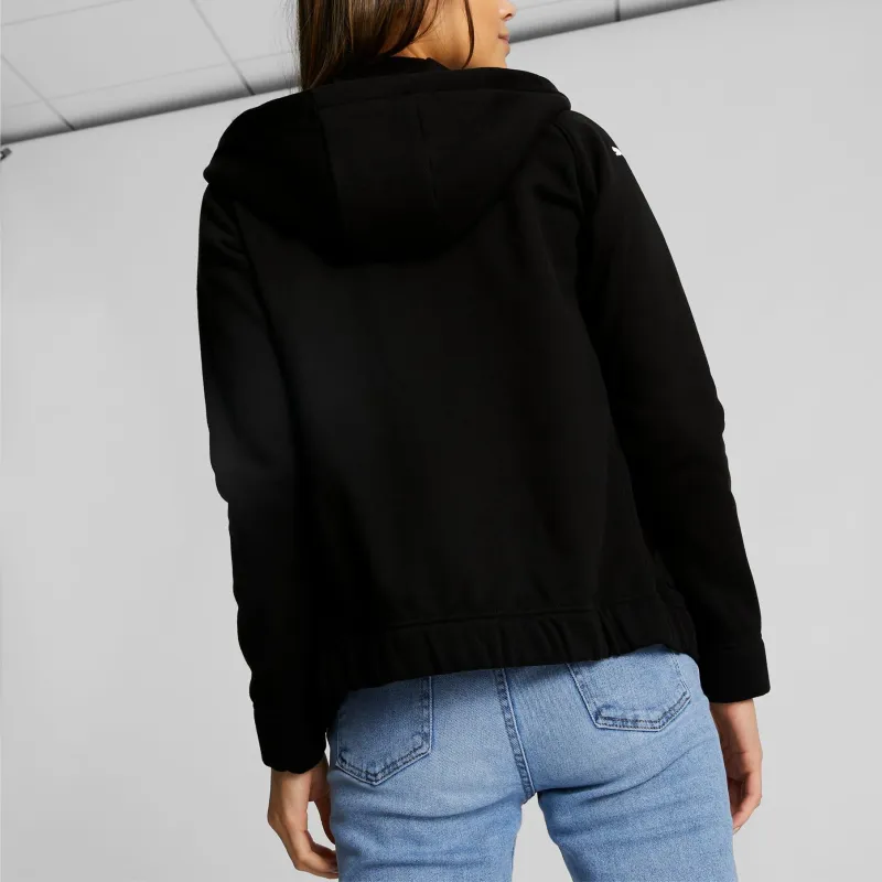 PUMA x BMW Collaboration Motorsport Hooded Women's Sweat Jacket Jacket Women's Black-3