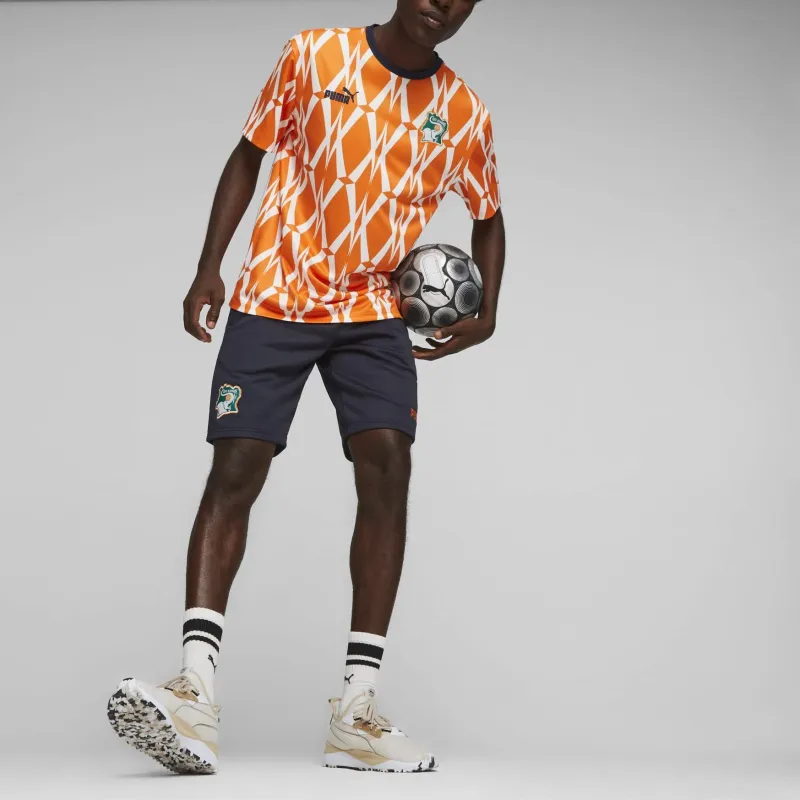 PUMA Ivory Coast FtblCulture Tee Men Soccer Jersey Men's Orange-4