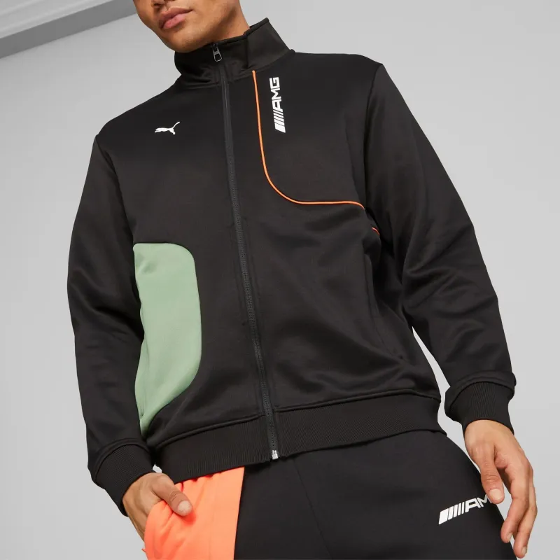PUMA Mercedes-AMG Men's Track Jacket Jacket Men's Black-2