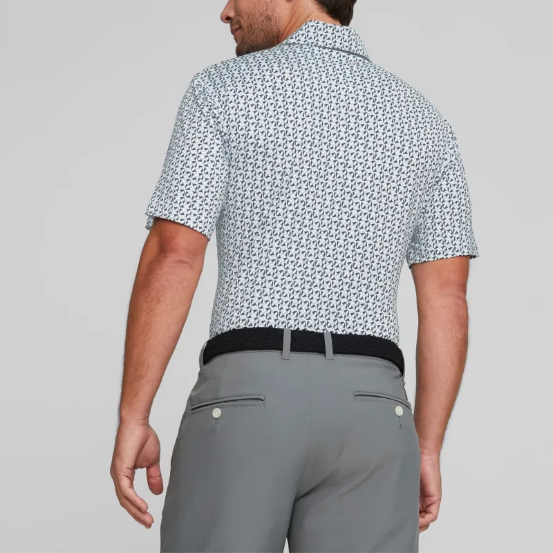 PUMA x RNOLD PALMER ARNOLD PALMER Polo Shirt Men's Blue-3