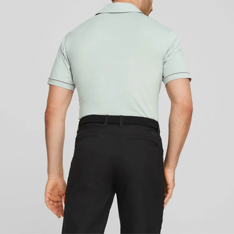 PUMA Cloudspun Haystack Polo De Golf Cloudspun Haystack Homme Polo Shirt Men's Gray-2