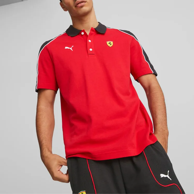 PUMA x Ferrari Polo Shirt Men's Red-1