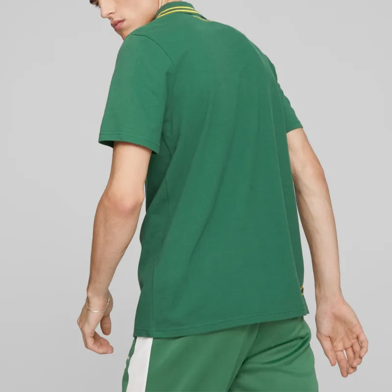 PUMA Porsche Legacy Polo Shirt Men's Green-3
