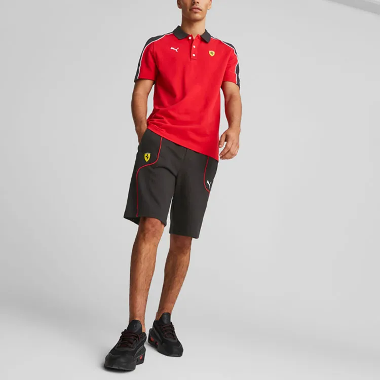 PUMA x Ferrari Polo Shirt Men's Red-2