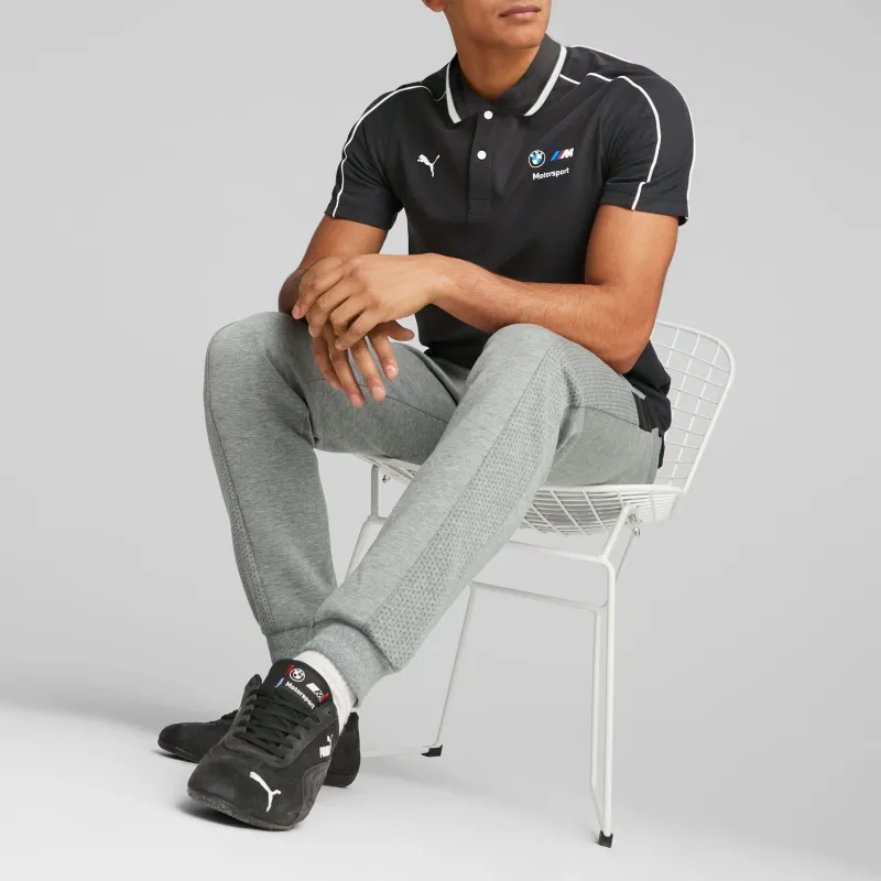 PUMA x BMW Collaboration Motorsport Polo Shirt Men's Black-4
