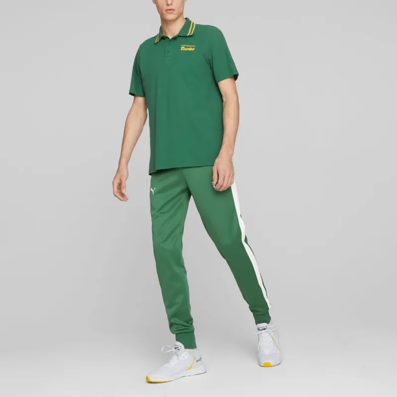 PUMA Porsche Legacy Polo Shirt Men's Green-4
